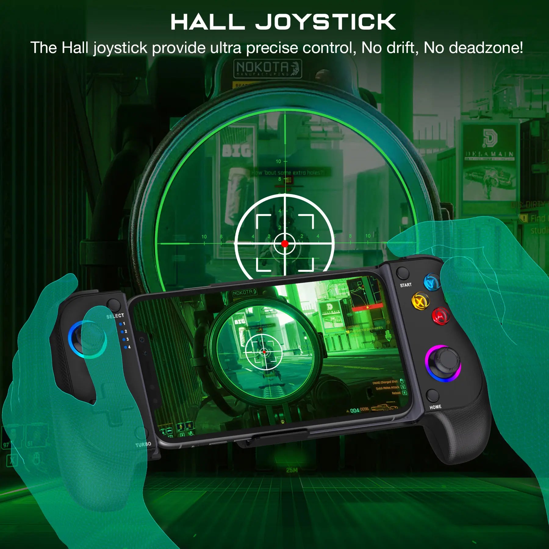 Wireless Mobile Gaming Controller for Mobile