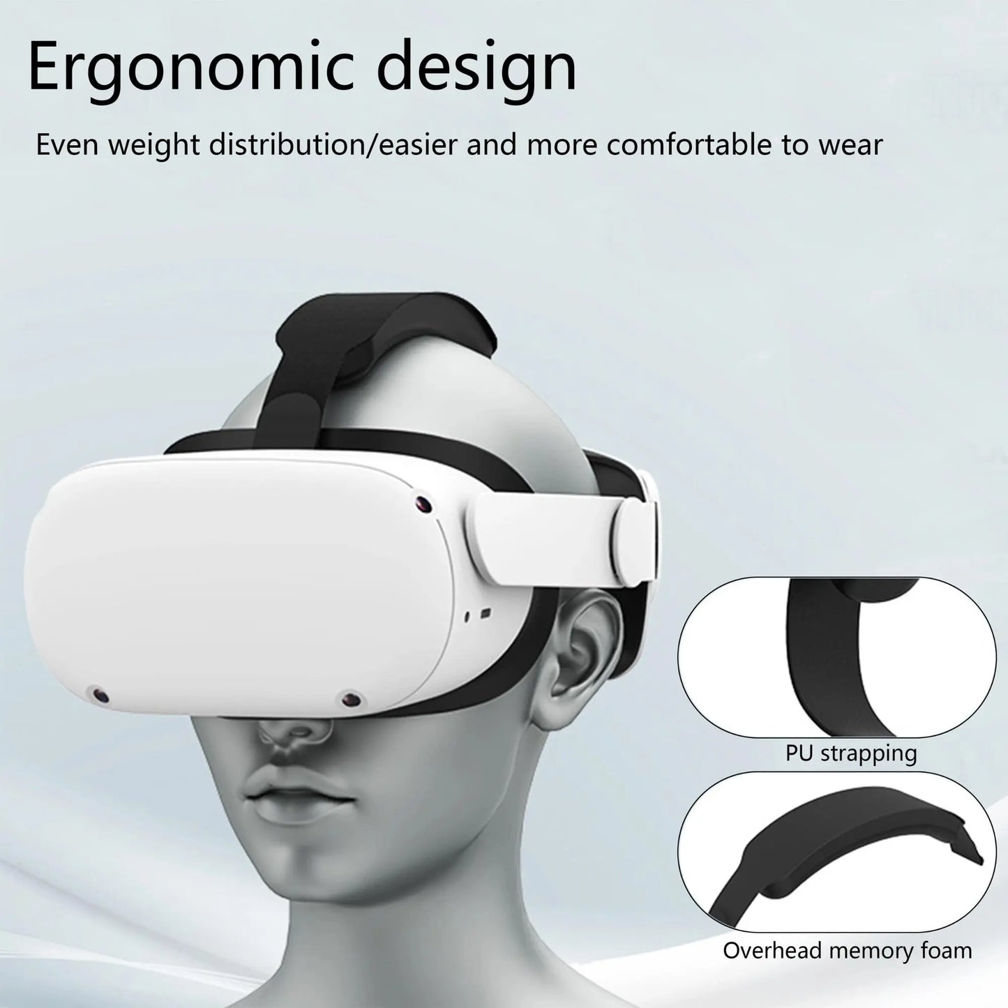 Virtual Reality Headset for Oculus Quest 2