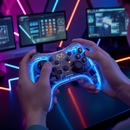 Wireless Switch Pro Controllers with RGB Light