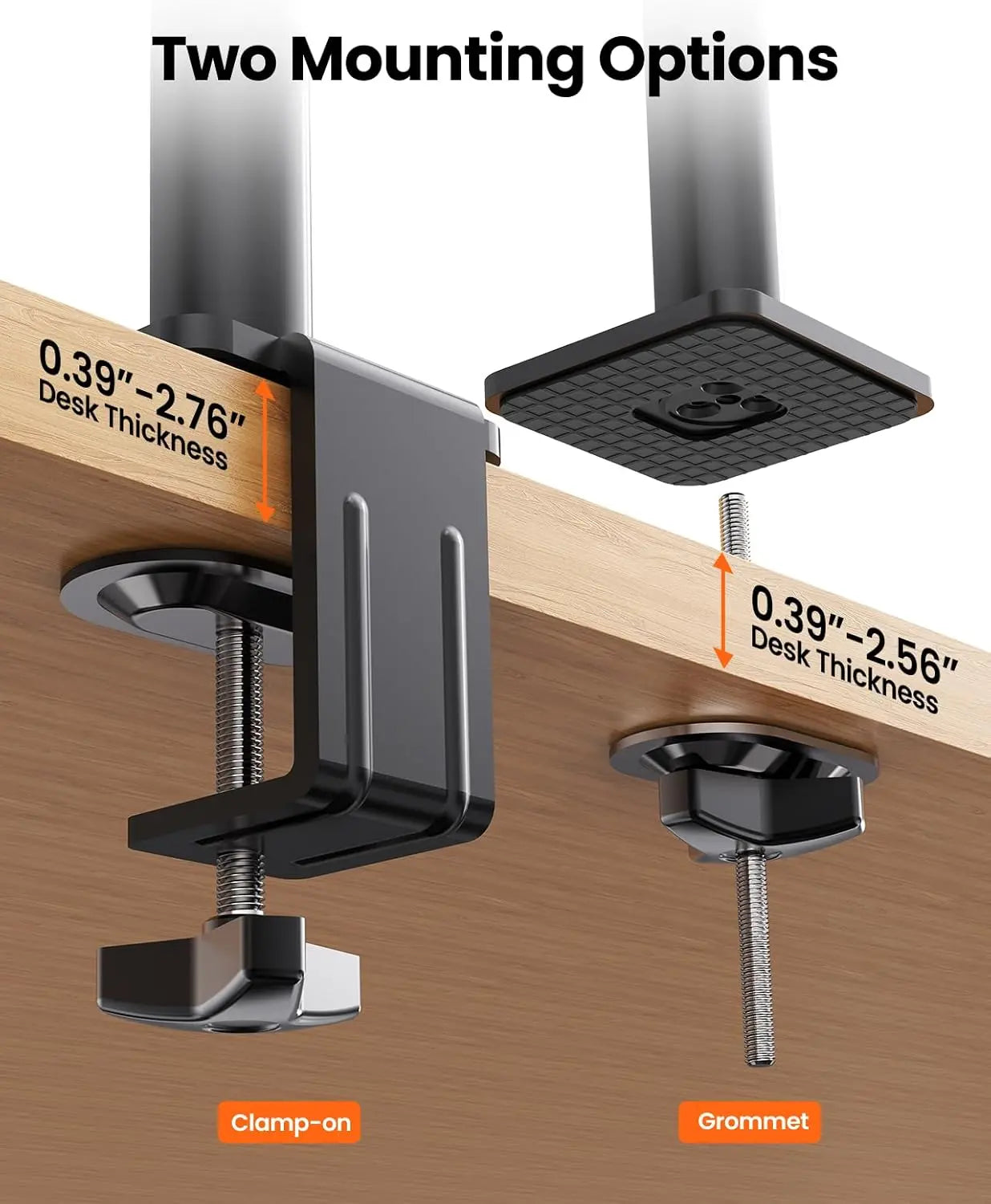 Stackable Dual Gaming Monitor Arm
